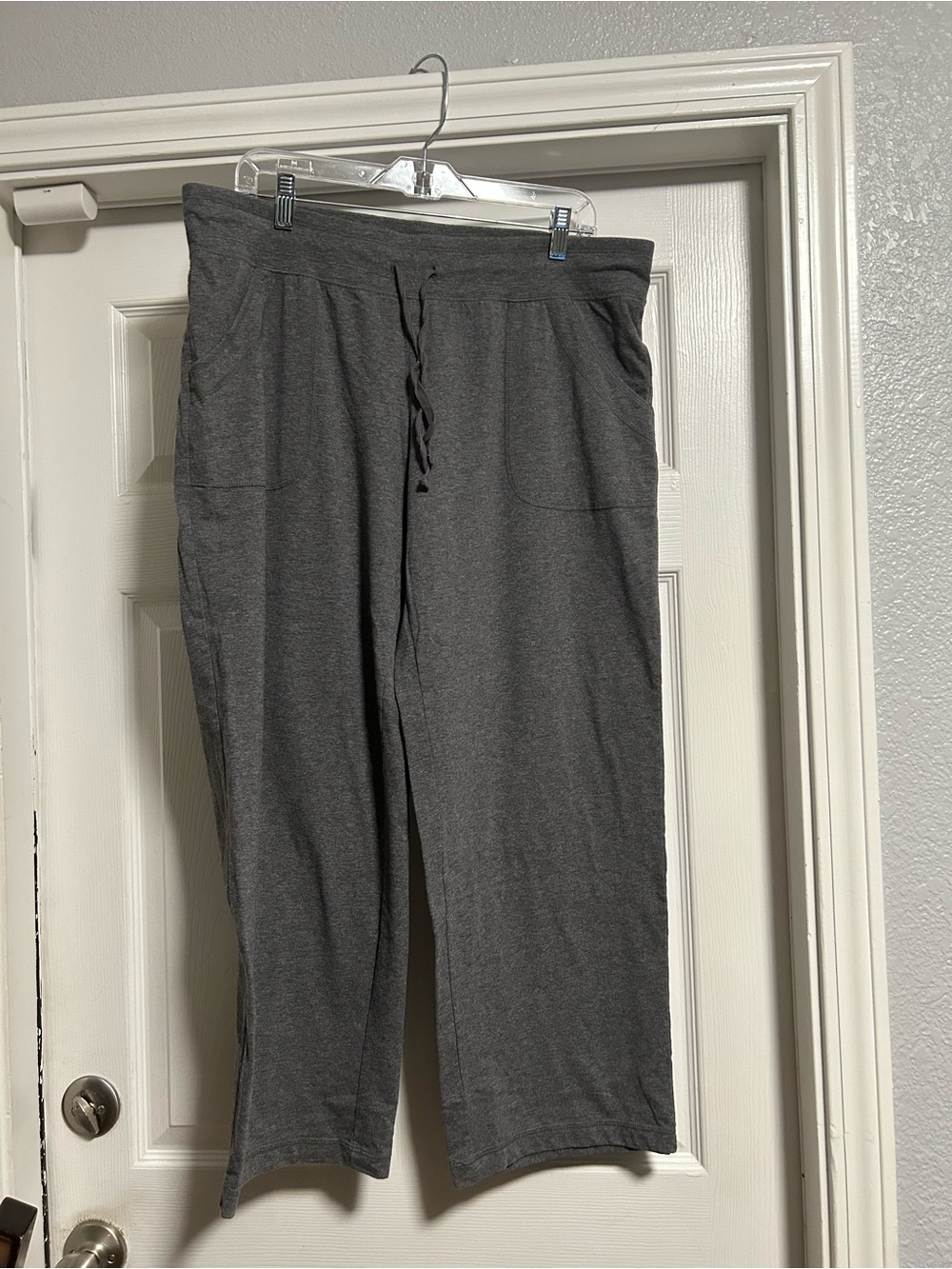 Athletic Works Dark Gray Drawstring Joggers
